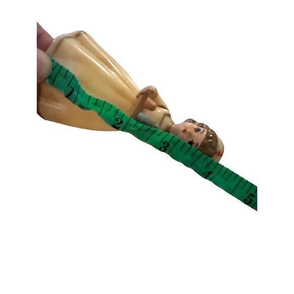 Vintage Red Cross Nurse Figure Plastic Cake Topper 4” H W-782- Wilton Corp - Picture 8 of 8